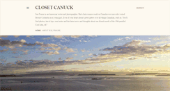 Desktop Screenshot of closetcanuck.com